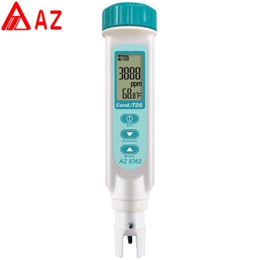 AZ8362 Taiwan Hengxin high-precision conductivity meter laboratory TDS water quality analysis pen tester