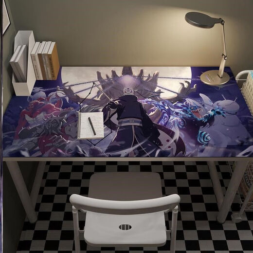 Naruto peripheral table mat Naruto anime 2D student desk mat waterproof dormitory table mat dirt resistant ZDA leather-834 60*40CM
