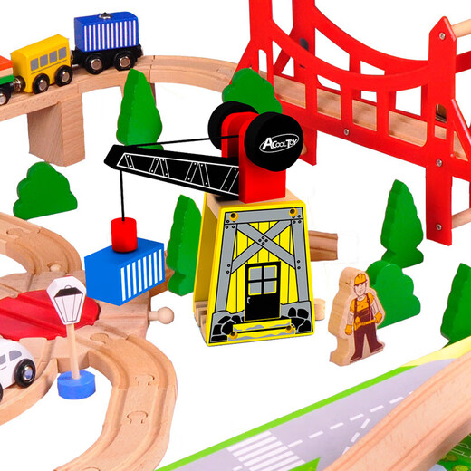 Yunya Children's Magnetic Anti-Gravity Rail Car Roller Coaster Slide Magnetic Return Car Boy Racing Tobado Tomado 130 piezas Trazo de regalo de tren de tren de tren aeropuerto