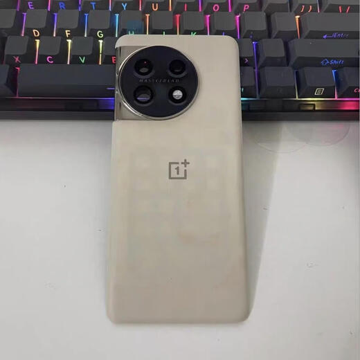 LZQLY is suitable for 1+11 back cover glass OnePlus 11 original back cover glass mobile phone back cover repair and replacement 1+11 Instant Green without frame