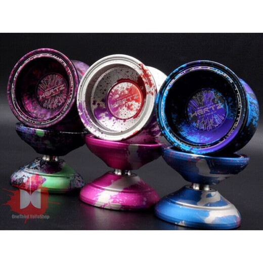 MAGICYOYOY03 赫兹 悠悠球 死睡眠高级竞技比赛专业溜溜球YOYO高端金属 炫目银镜面版（送配件大礼包）