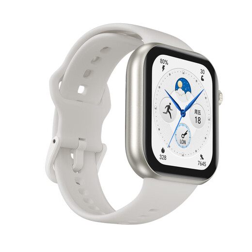 Honor persönlich wählt Rossini Smart Watch 2i 1,85-Zoll-AMOLED große Bildschirm Bluetooth Call Allwetter Health Monitoring Starlight White