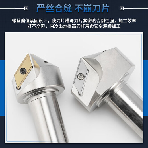 PHYLINA long edge chamfering tool holder ECC3100530 degrees 45 degrees 60 degrees 15 degrees 20 degrees chamfering drill XCET3100 tool holder X 15 ECC31005R*32-130*2T (10-24)