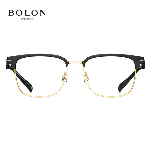 BOLON Tyrannosaurus Glasses Frame 25 New Product Myopia Glasses Square Eyebrow Frame Business Glasses Frame Titanium Frame BA6113 B12