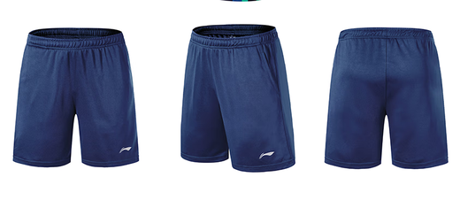 Traje de entrenamiento de tenis de mesa de verano de Nanbowan para hombres que corren para pantalones de cinco puntos para mujeres que juegan al tenis de secado rápido de bádminton 9215 pantalones cortos negros m