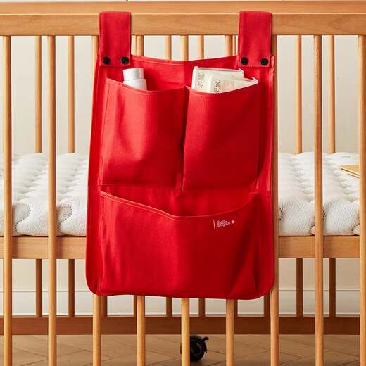 BEMEI BABY COT Hanging Bag Wickelwindeln Neugeborene Kleidung Spielzeug Ins Stoff Baby Nacht