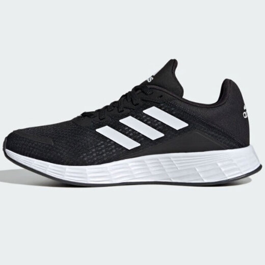 阿迪达斯（adidas）男鞋女鞋春季新款DURAMO SL运动鞋透气休闲鞋训练备赛竞速跑步鞋 JQ9716/黑色/白色/深灰 40.5