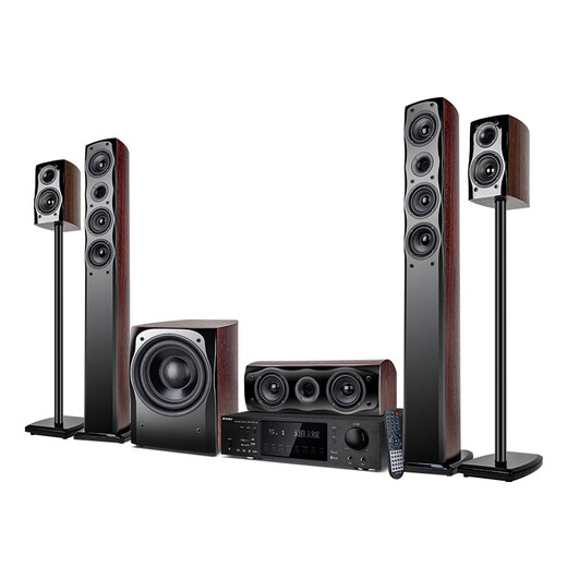 
Shanshui (SANSUI) F5 Home Cinema 5.1 Channel Combination Audio Set Floor-standing Surround Audio Stereo Surround Effect Home Audio Supports Decoding F8 Exclusive Edition [High-end Wireless Amplifier 10A]