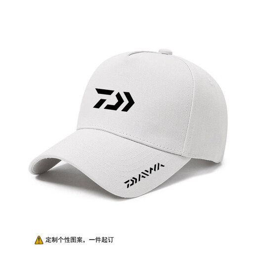 Dayiwa fishing friends modified fishing hobby Luya fishing outdoor leisure sunshade baseball hat men's and women's peaked cap black peaked cap one size adjustable 54-60 cm
