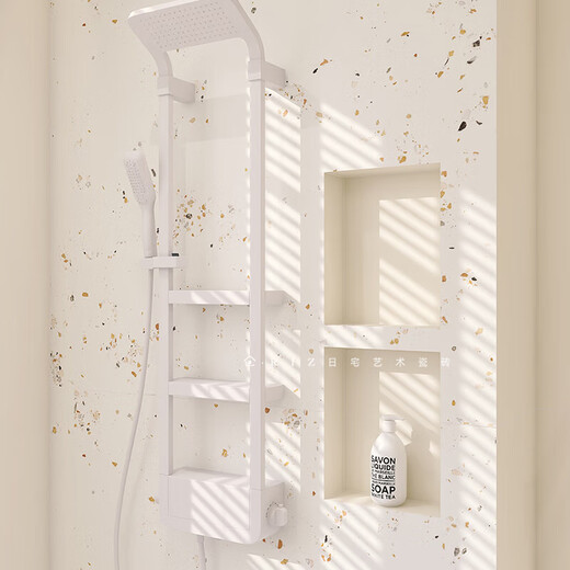 XMSJ bathroom tiles floor tiles terrazzo anti-slip tiles wall cream French floor tiles free particles-K12108 main picture 600x1200