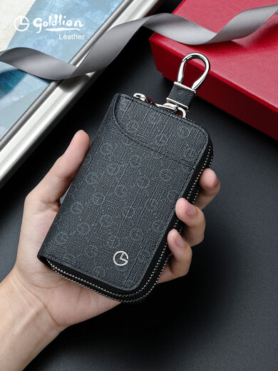 Jinlilai Light Luxury Nouveau produit Clé Clé Sac de grande capacité Men Aigle de carte de boîtier de grande capacité Pack de cartes de voiture à maintien de la taille