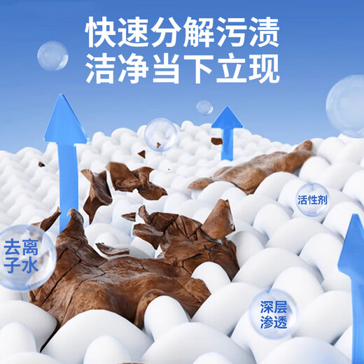 Kobayashi Yasuo down jacket dry cleaning agent 100ml cleaning agent comes with a brush head that can be washed without water and is a powerful stain-removing and oil-removing tool