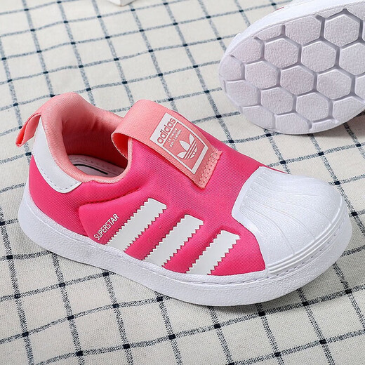 Adidas clover kinder neuer iNS fashion fashion Shell Head atmungsaktive Sneaker Low Top Wear-Resistant Casual Shoes EE8389 EF6629 20 /4K /115 mm