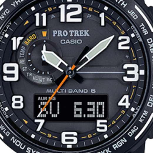 卡西欧（CASIO）PRW-6600YB-3/6621/6900Y-1/6611/61Y-1B光能电波登山手表 PRW-6600Y-1A9PR