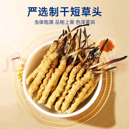 
Cordyceps sinensis (SF Express direct delivery) Tibetan high-altitude Cordyceps sinensis gift box high-end atmospheric and high-end Naqu Cordyceps 4 1 gram 50 pieces pack 2 pieces
