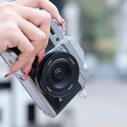 Seven Craftsmen Sony fixed focus lens E mount black 18mmF6.3 mirrorless lens second generation upgraded version suitable for a7m4 zv-e10 second generation a7c2