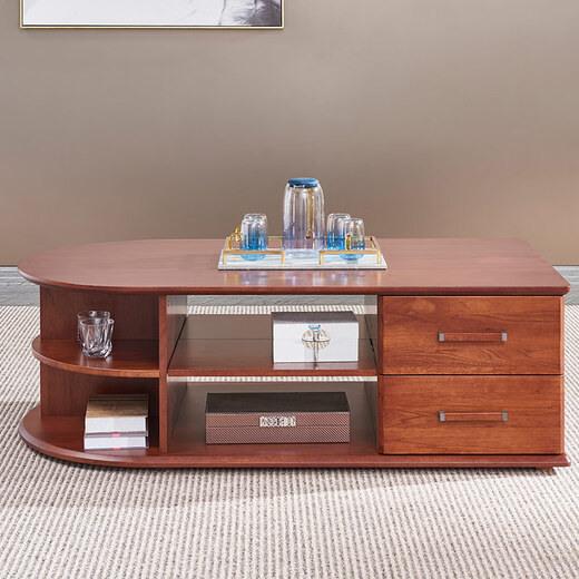 Guangming Massivholz Tee Tisch Wohnzimmermöbel Multifunktional Tee Tisch Aufbewahrung Elm Holz Tee Tisch Seiten Tabelle 3291