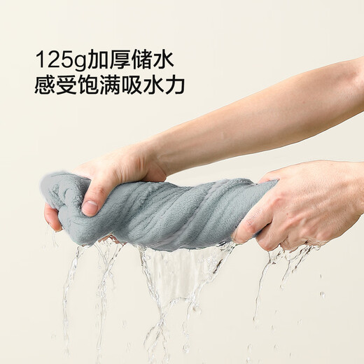 Mercury Home Textiles Hair Drying Cap Double-sided Class A Soft Strong Water Absorbent Thickened Shower Cap Bag Turban Quick-drying Hair Shampoo Towel Drying Hair Cap Class A/Double-sided Pink Gray