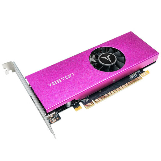 Yingtong RTX4060TI/4070S/4080S ist mit Blumenduft, Neon -Licht -Effekt, Cherry Pupil Wedding OC Brandneue GTX 1050TI 4G D5 LP geliefert