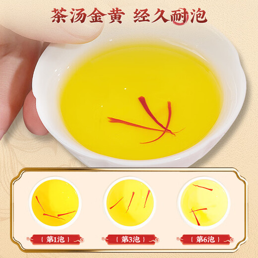 同仁堂藏红花西藏特级滋补品100%高原区采摘养生礼物送女友母亲节1g