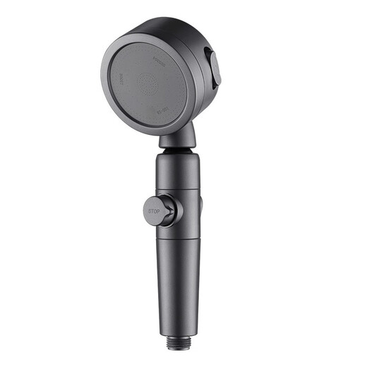 Japan imported filtered pressurized shower head shower flower sun shower head pressurized shower flower wine set Silver set 5 enhanced version shower head + 2 meters hose +