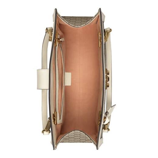 
Gucci (GUCCI)[618] Women's Bag Padlock Series GG Shoulder Bag Beige/Ebony White Side 479197KHNKG9761