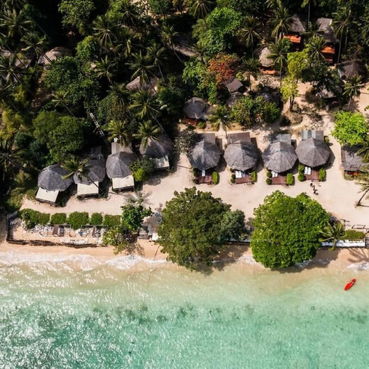 Two days and one night resort luxury hotel in Trang, Thailand Three days and two nights in Nai Island, luxury hotel with sea view, two days and one night in dugong resort, 2 large and 1 small (parent-child superior room)