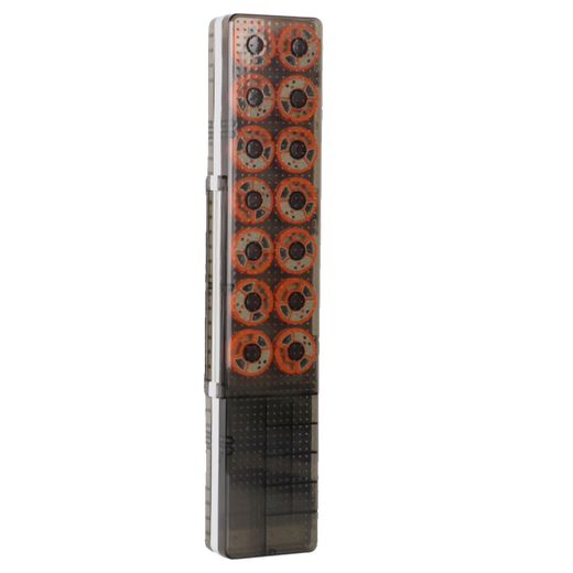 Raptor float box three-in-one extended float box thickened multi-functional multi-layer sub-line box main line box accessories box fishing gear 45 cm three-layer red fish style float box