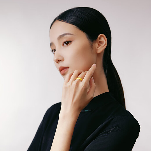 Made in Tokyo, Heritage Series Pure Gold Ancient Method Diamond Ring 5g Birthday Gift for Girlfriend and Wife