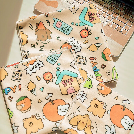 40,000 kilometers cute p-man makeup bag for women portable travel lazy large capacity skin care products storage bag Velcro patch 100 patches