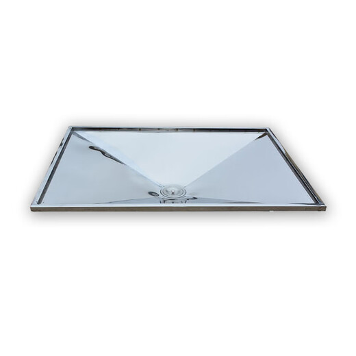 DOGSTORY stainless steel funnel tray dog cage large toilet pull-out pet cage small medium and large dog urine tray funnel tray 144.9*105cm stainless steel material