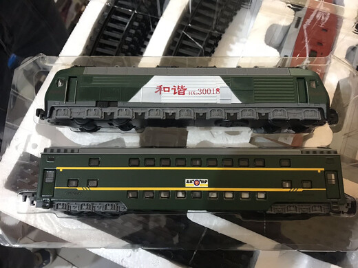 合金磁悬浮怀旧复兴和谐号仿真东风内燃机车地铁火车模型儿童玩具 4 遥控