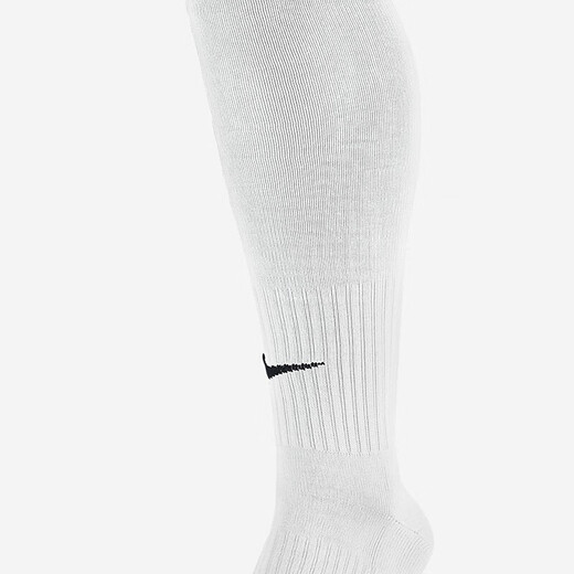 Nike NIKE basic long white non-slip wear-resistant breathable football socks SX4120-101 M (24-26cm)