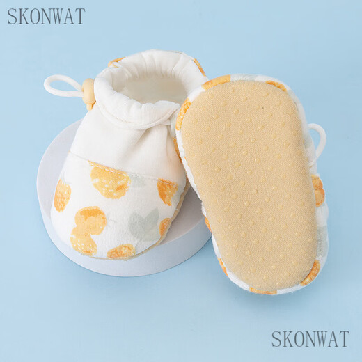 Skonwat Neue Frühlings- und Herbstbabyschuhe, kleine Alter von 0 bis 3 Monaten, nicht einfach ein Jahr altes Baby Kleinkindschuhe, gleitende Softrocksschuhe, süße Kaninchen 11 s Größe, ungefähr 10 cm (0-6 Monate Baby