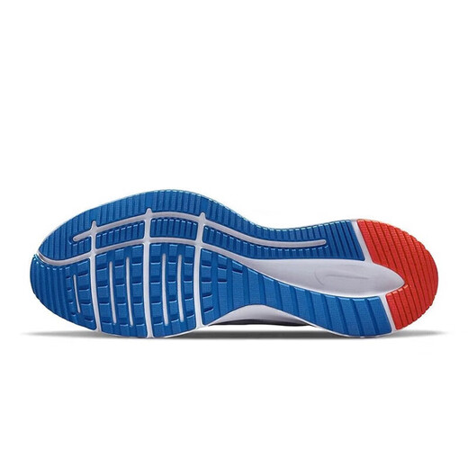Nike (Nike) Zapatos para hombres oficiales, zapatos deportivos, Quest 5 Ligero de amortiguadores y zapatos casuales transpirables que corren DA1105-101/ Blanco, azul y rojo/ Quest 4 40