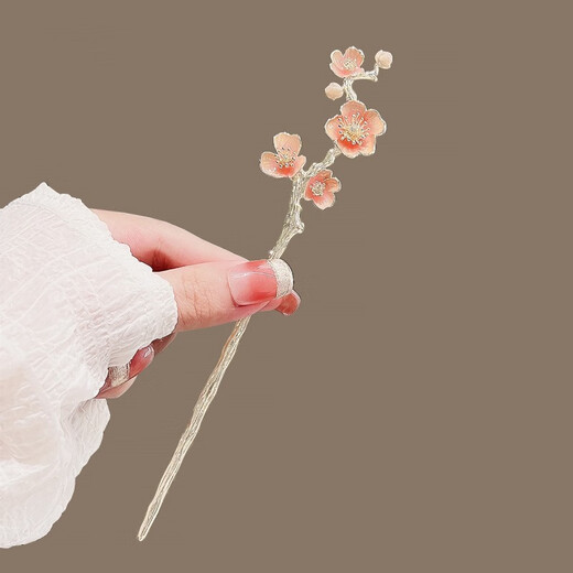 Lotus super fairy peony tassel hairpin new Chinese style hairpin women's ancient style Hanfu headdress horse face skirt accessories product batch peony flower tassel hairpin