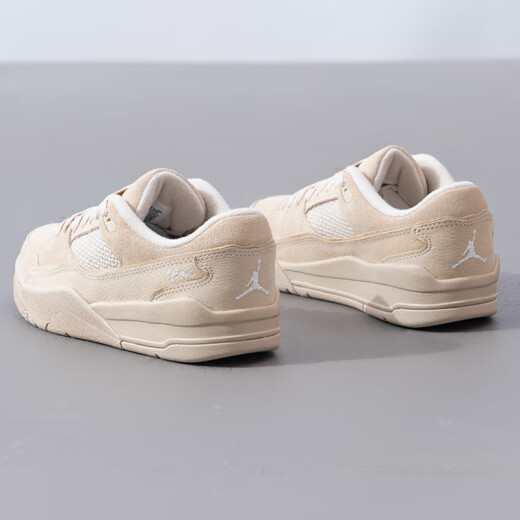 Nike (Nike) zapatos casuales zapatos para hombres zapatos para mujeres 2025 Summer Nuevas zapatillas de vuelo Jordan Shoes Low Top Shoes FZ9854-200 Legend Brown/Sai White 40