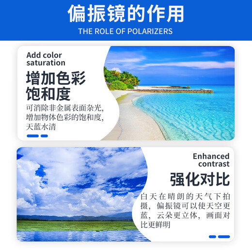 JJC S+CPL偏振镜46mm滤镜 适用尼康16-50 z30 z50 z50II z502代 z50二代 zfc相机配件