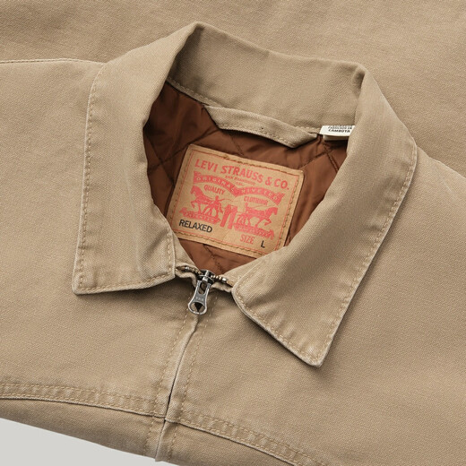 Levi's Levi's Workwear 25 Years New Barn Style Men's American Street Retro Denim Jacket Khaki A8583-0004 S