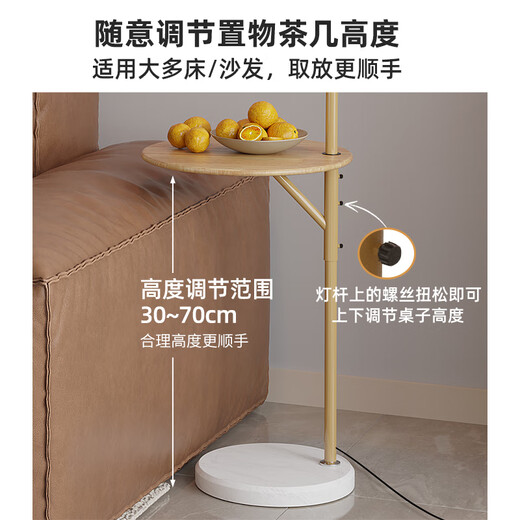 XMSJ creative storage rack integrated study bedroom atmosphere fishing lamp, log cream style sofa corner living room floor lamp, A1 floor lamp + living room 2LD104 three-color grab