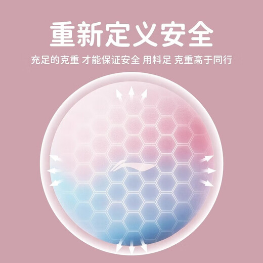 Li Ning Yoga Ball Professional Explosion-proof Pregnant Women Can Use Anti-Slip Thickening Fitness Strong Elastic Mid-Help Dalong Ball Exercise Swiss Ball Pink Blue-Thickened Explosion-proof No odor Free Inflatable Pump