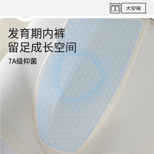 Catman Teen Underwear Boys Class A Pure Cotton Antibacterial Breathable High School Students Puberty Period Boxer Shorts Light Gray + Orange + Light Blue + Light Green 170 (XL) Recommended Weight 120-140 Jin Jin is equal to 0.5 kg