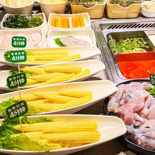 Corn bamboo shoots in bags of hot pot ingredients Malatang shangchuan kimchi stir-fry soup Corn bamboo shoots hot pot balls [wholesale and commercial] Corn bamboo shoots [200g X10 bags