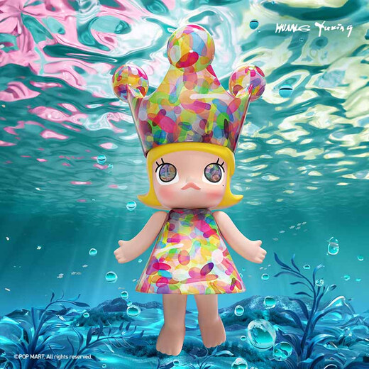 Pop Mart POPMART MEGA Collection ROYAL Princess Crown MOLLY1000%400%Featured Trendy Toy Ornaments Bubble 1000%(90cm)