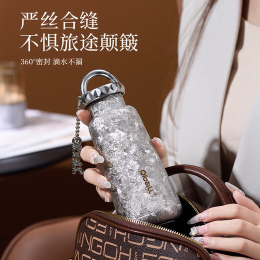 Oball pocket titanium cup pure titanium insulated cup outdoor water cup high-end birthday gift for girlfriend, wife, best friend