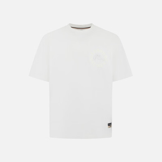 EVISU福神 2025年夏季新品 男士龙图案印花宽松T恤2ESHTM5TS1098LFCT 白色 XL 【宽松可选小1个尺码】