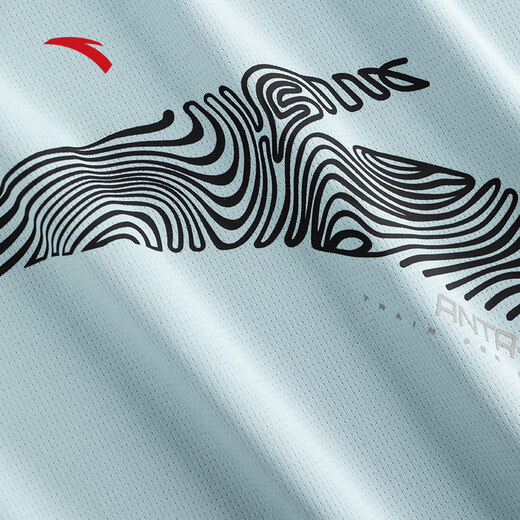 Anta Speed Trocken T 丨 Kurzarm T-Shirt Männer Sommer Logo Druck Sportbasis Hemd Lose feuchtigkeitsspenstige, atmungsaktive lässige Top Männer