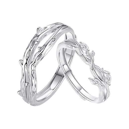 Bai Qixin couple's ring, Lian Lizhi couple's ring, open ring, advanced confession proposal gift for girlfriend and wife, couple's ring, Lian Lizhi, gift box