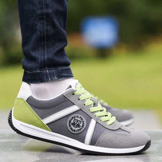 
Western Region Camel Men's Shoes 2025 Spring New Canvas Casual Cloth Shoes Para Shoes Men's Soft Sole Anti-Slip Forrest Gump Sports White Shoes AW9902 White 38