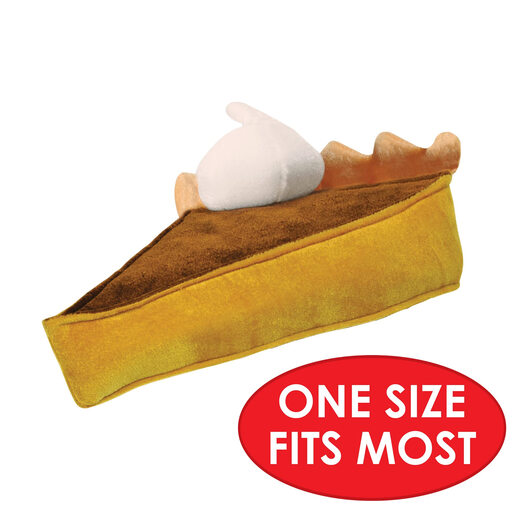 Beistle1pack Decorative Plush Toy Pumpkin Pie Hat Multicolor Multicolor